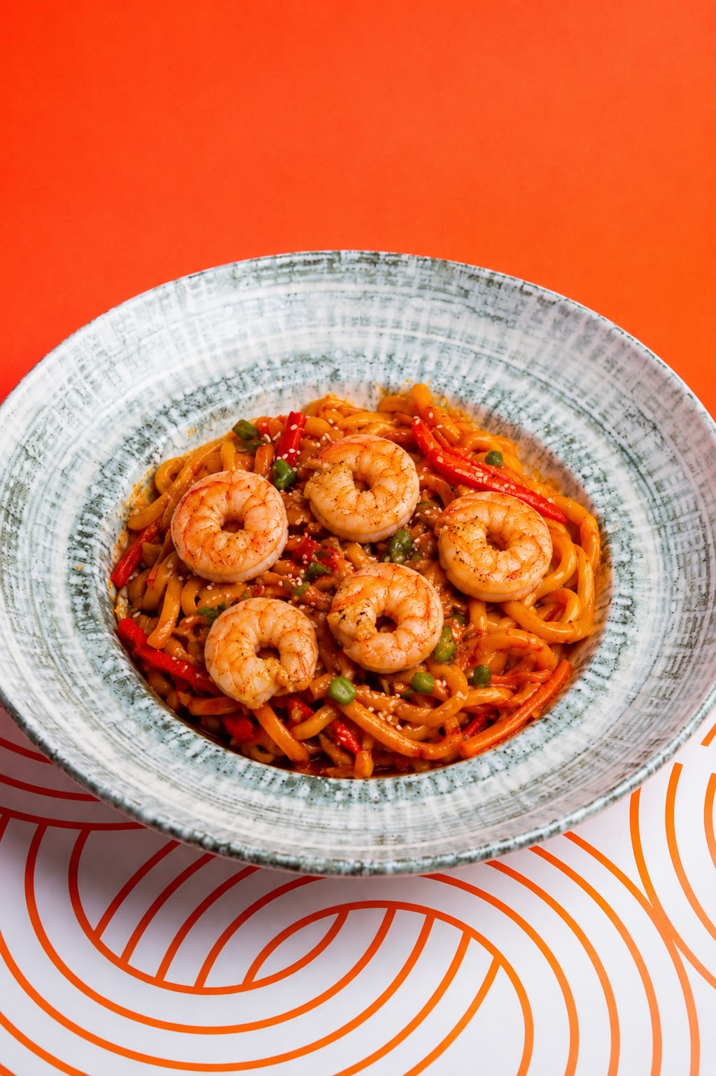 Karidesli Udon Kavurma